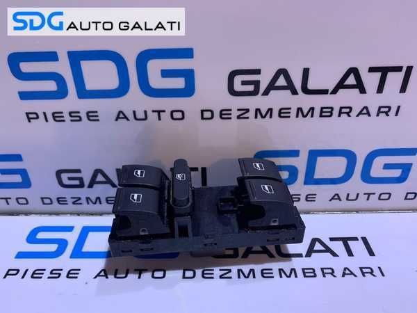 Comutator Consola Butoane Actionare Geamuri Sofer Skoda Fabia 2 2007 - 2014 Cod 1Z0959858A
