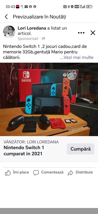 Nintendo Switch 1