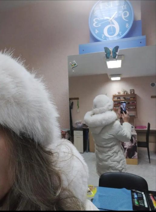 Căciulă blană textila. Nouă