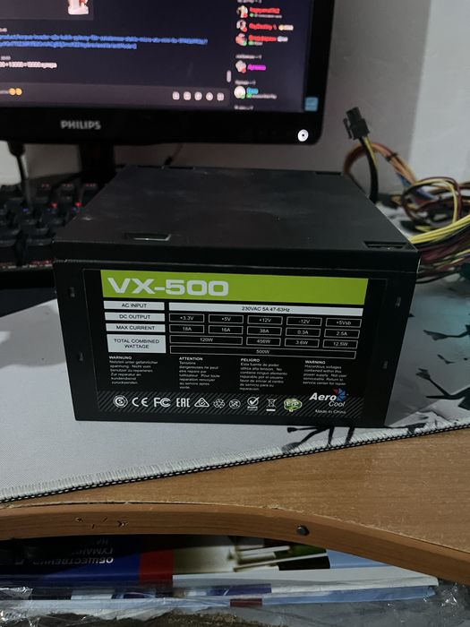 Блок питания AeroCool VX-500 500 Вт