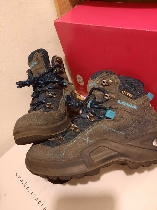 Semi-ghete copii waterproof Lowa Goretex, masuri 28-32-33 impermeabili
