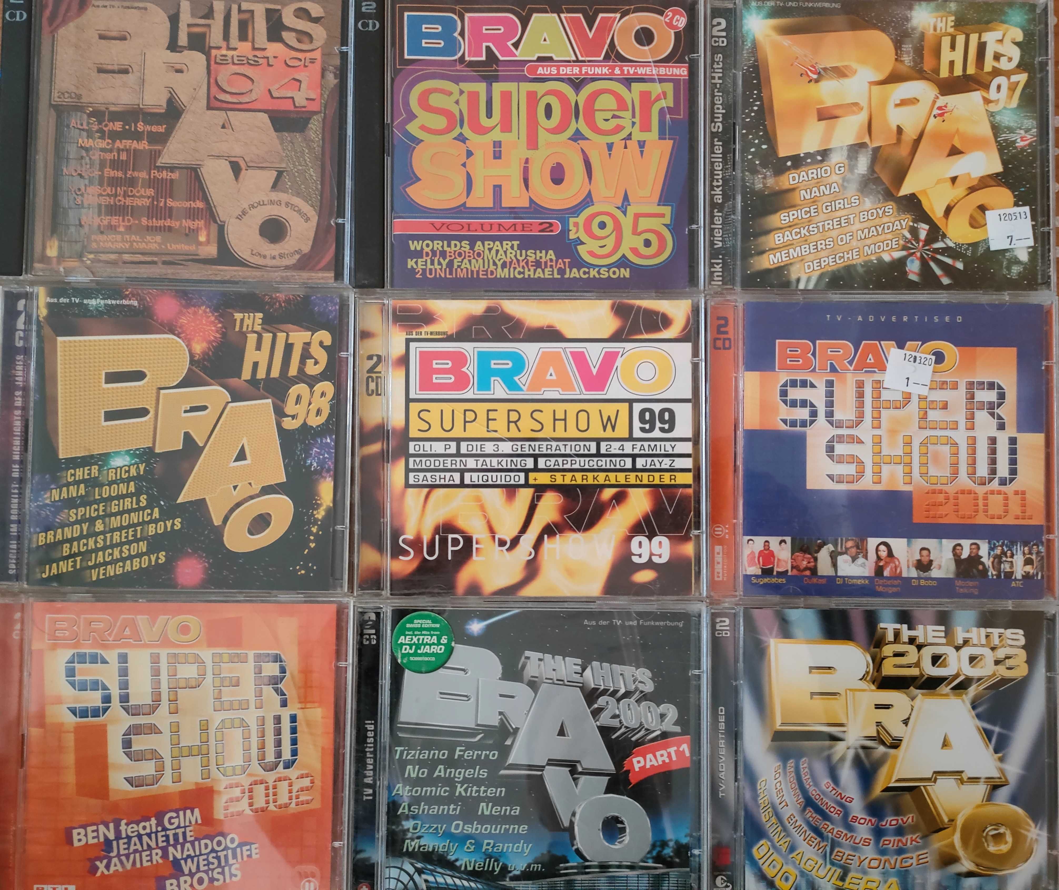 CD - uri   -    BRAVO HITS