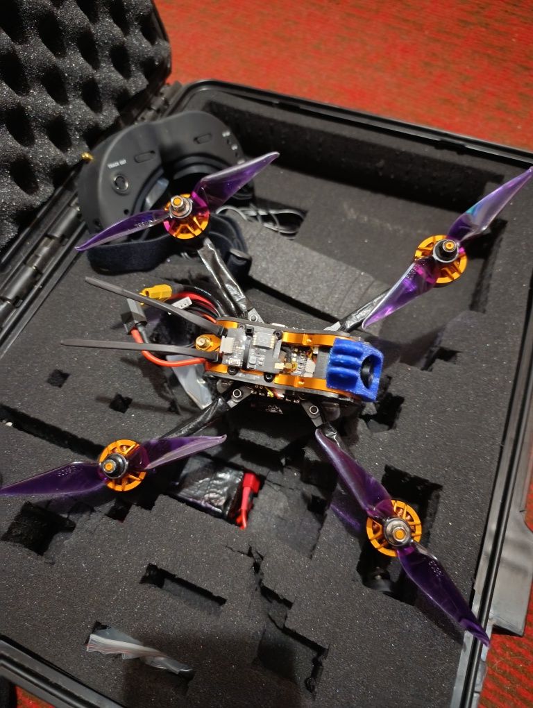 Дрон FPV кастомный скоростной