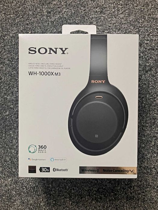Слушалки Sony WH-1000XM3 - Active Noise Cancelling