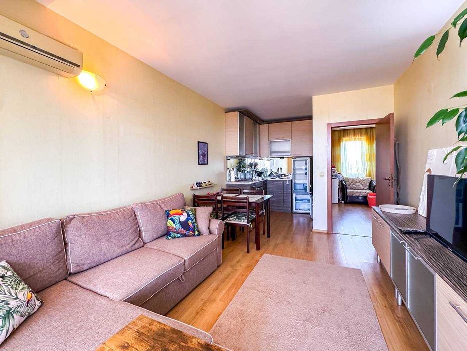 Двустаен апартамент с морска гледка в Rutland Beach 1, Равда