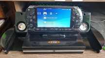 Consola psp + dock cu boxe