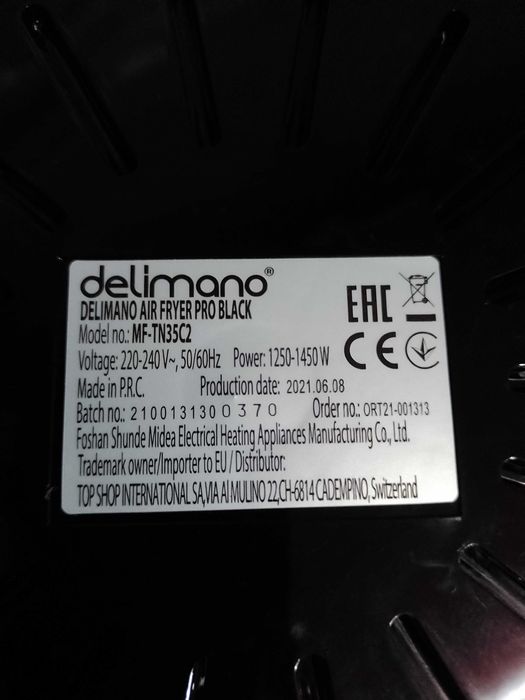 Friteuză Delimano Pro