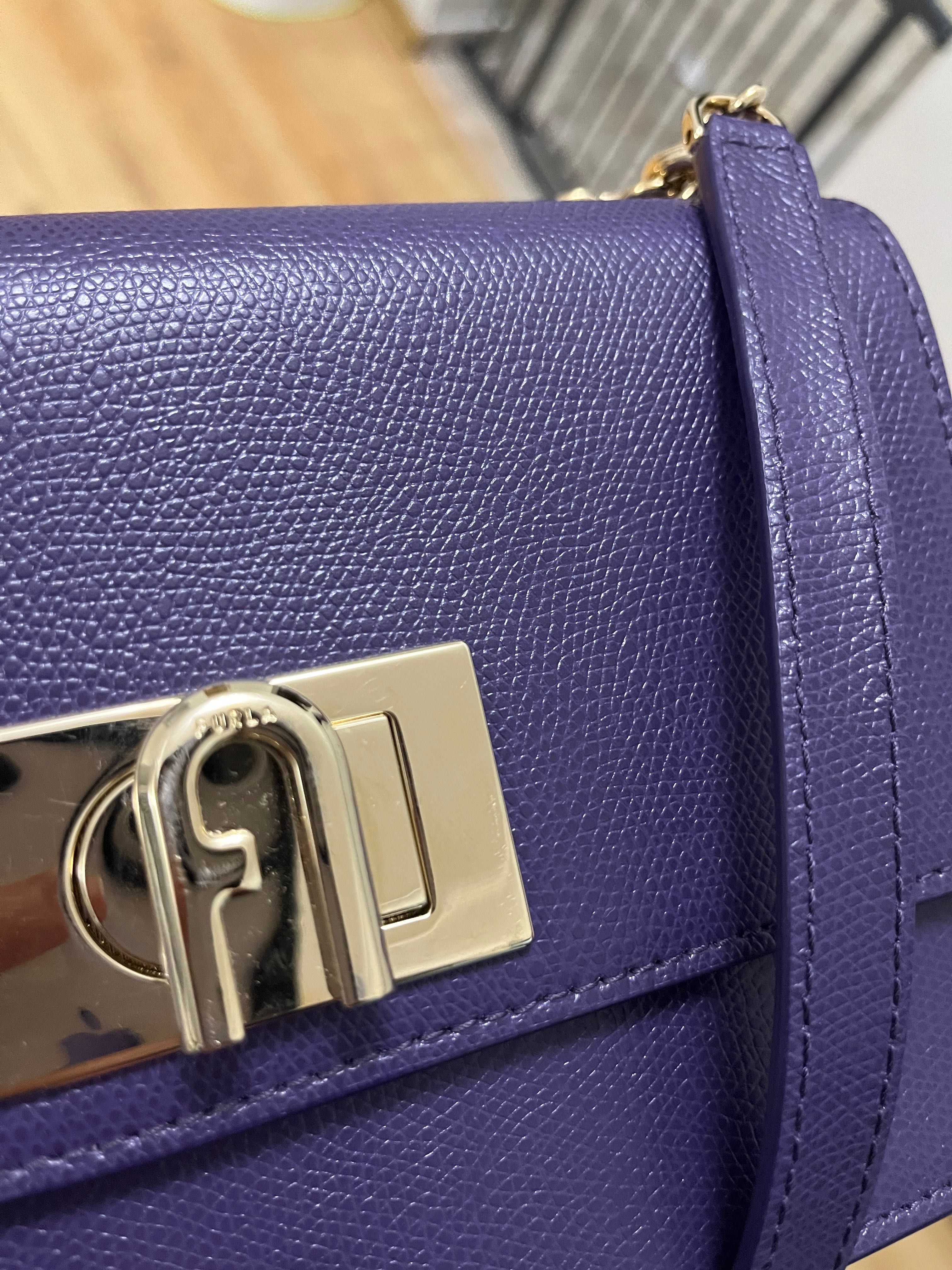 дамска чанта FURLA 1927 цвят mystic