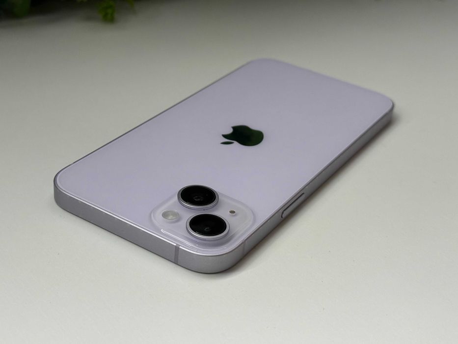Като Нов ! iPhone 14 Plus Purple 128GB 100% батерия Гаранция