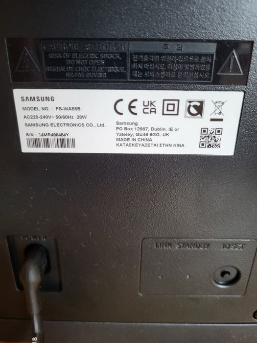 Samsung Q800A Soundbar și SWA 9500S, 5.1.4