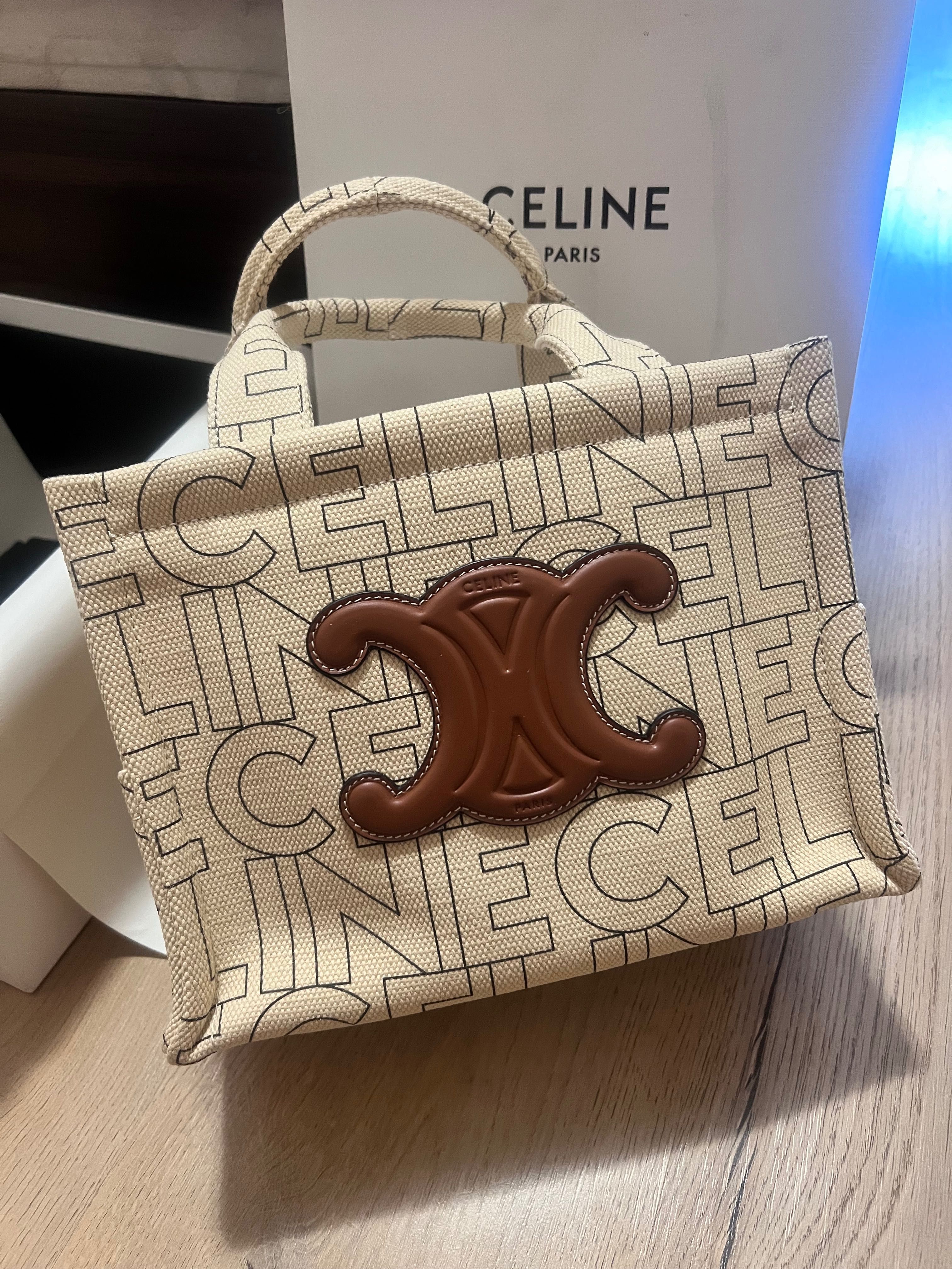 Нова текстилна чанта celine