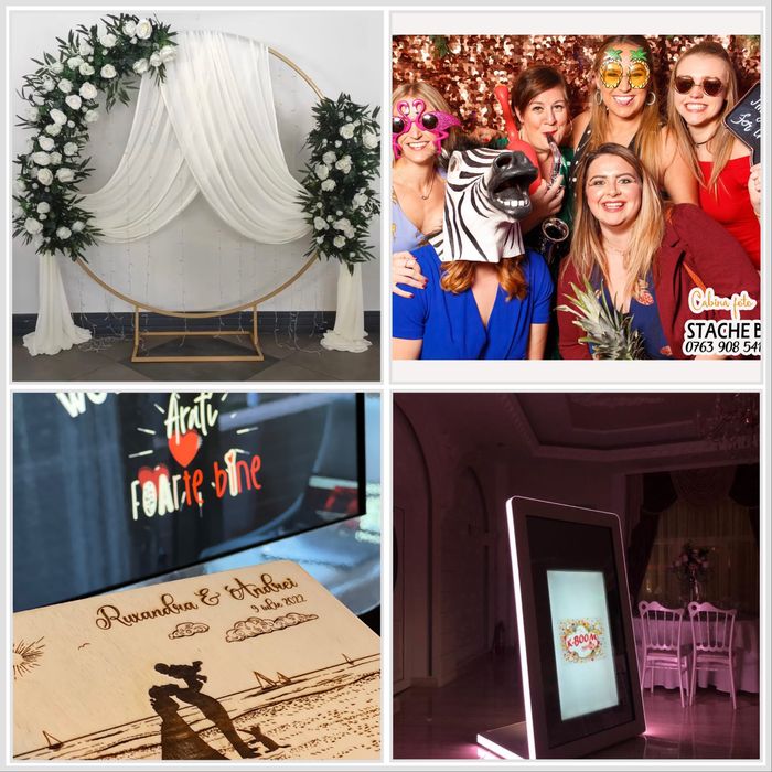 Oglinda magica/video booth 360/platforma/fum greu/marturii