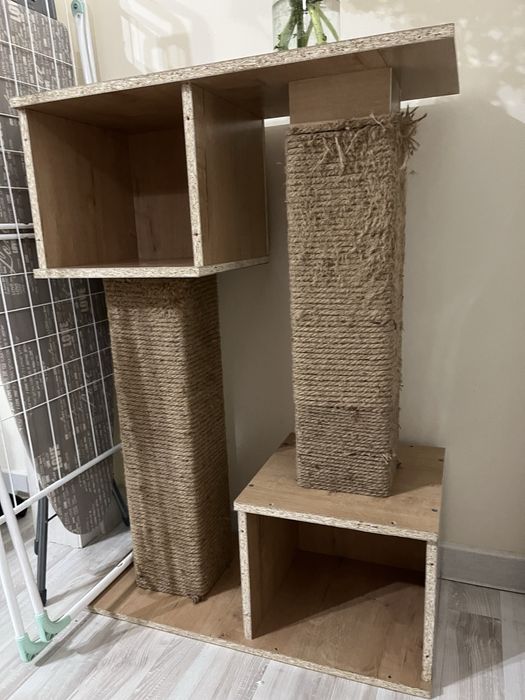 Когтеточка-домик для кошек