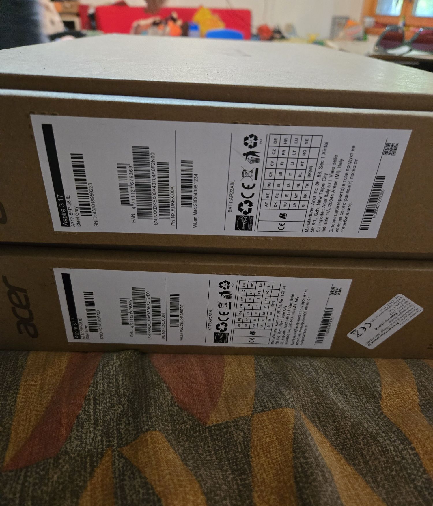 Acer A317-55P-38JE с Windows 11