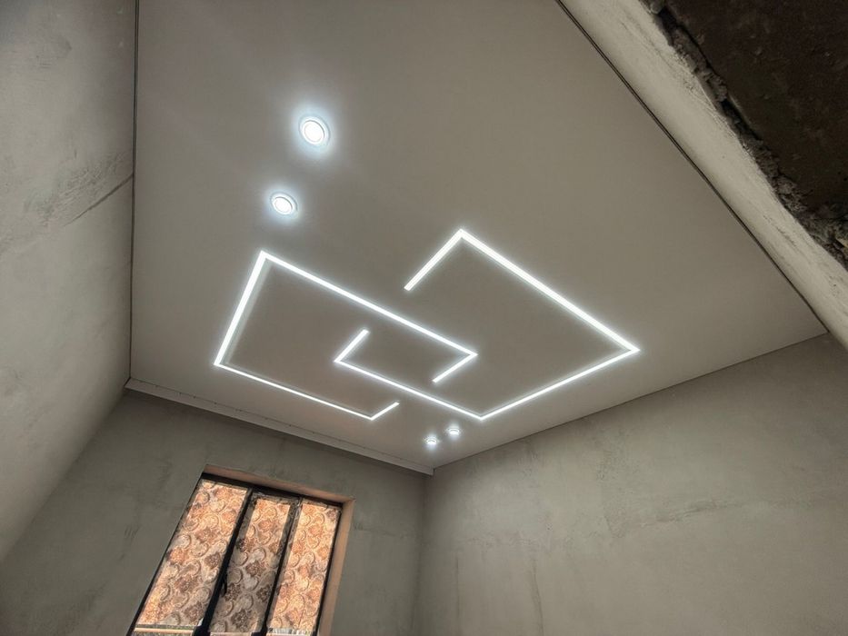 натяжной потолок гарантия и качество Мерке