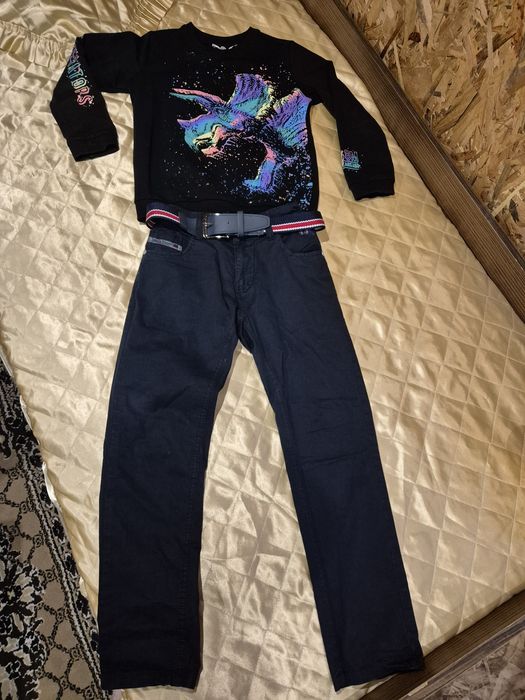 Лот от панталон и блуза за 8 год
