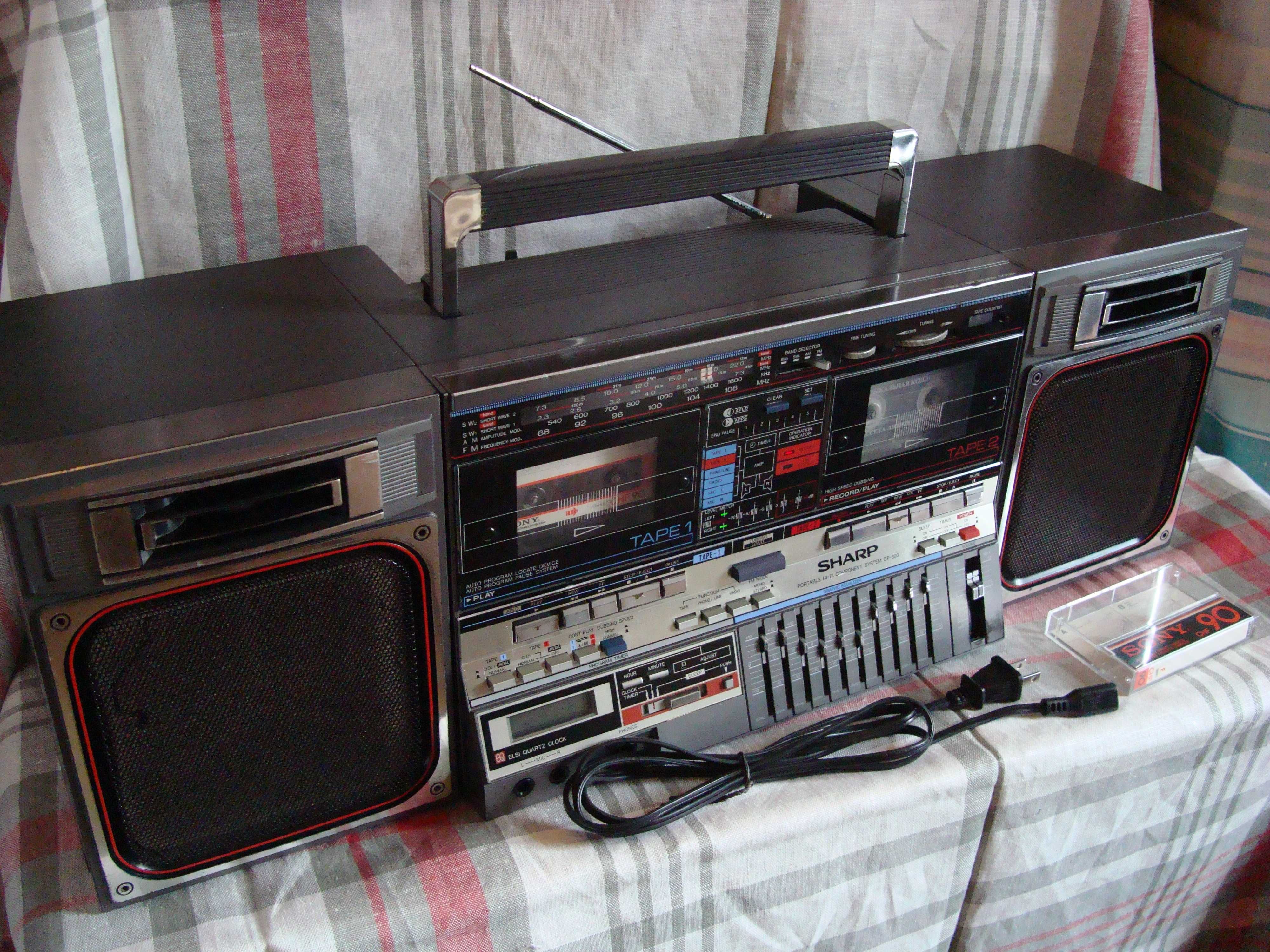 SHARP GF-800 Z (D) 1986 год. ORIG. Made In Japan