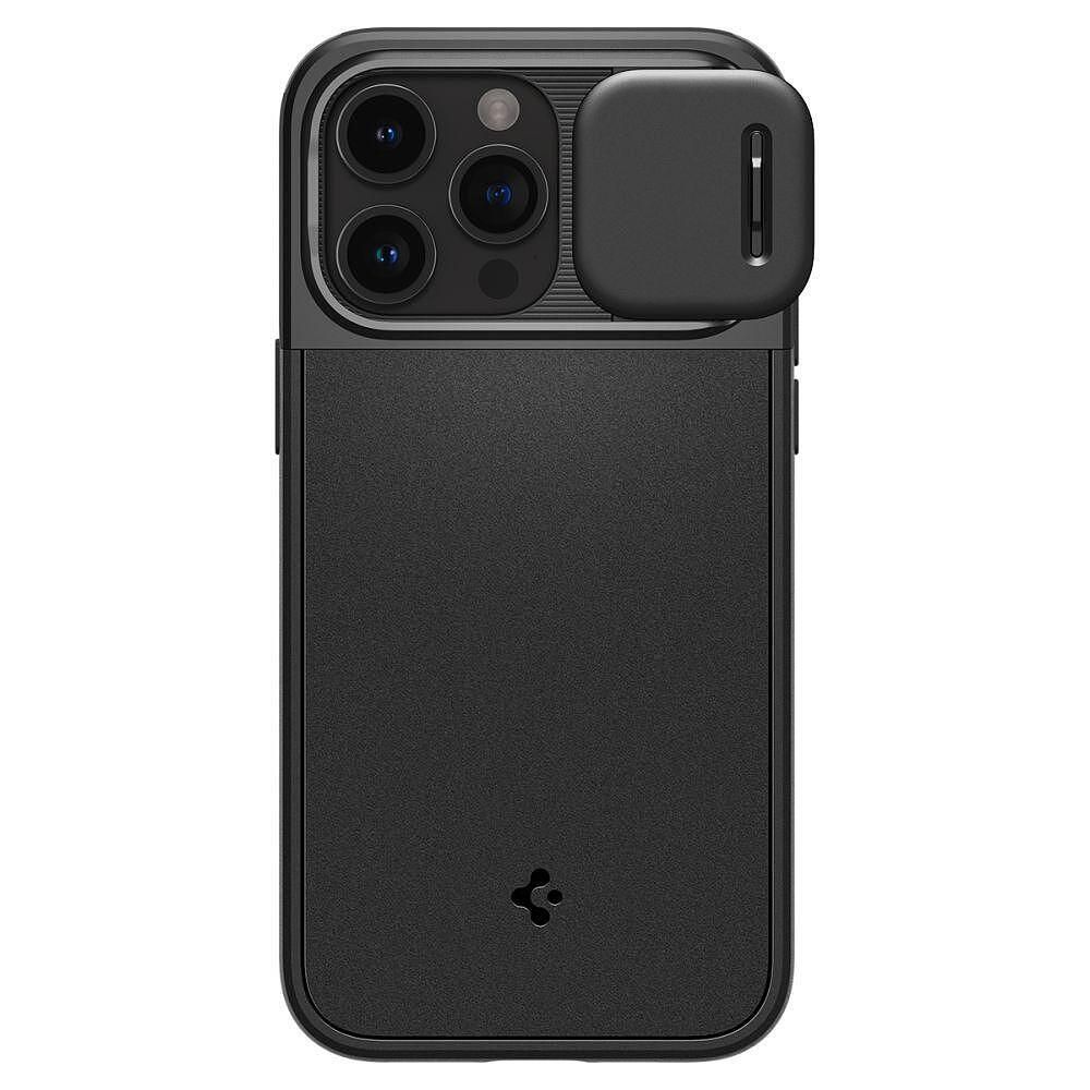 Кейс spigen optic armor mag magsafe за iphone 15 pro black