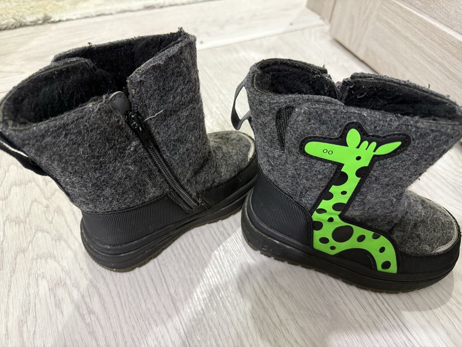 Продам зимнии сапожки б/у