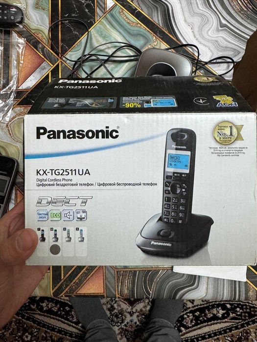 Panasonic kx-tg2511ua радиотелефон как новый