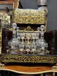 Bar Francez-sec xlx- Napoleon lll Boulle- Pahare Baccarat