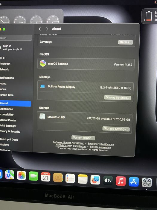 Macbook Air 2019 8/256 core i5 with all accessories..DM for details