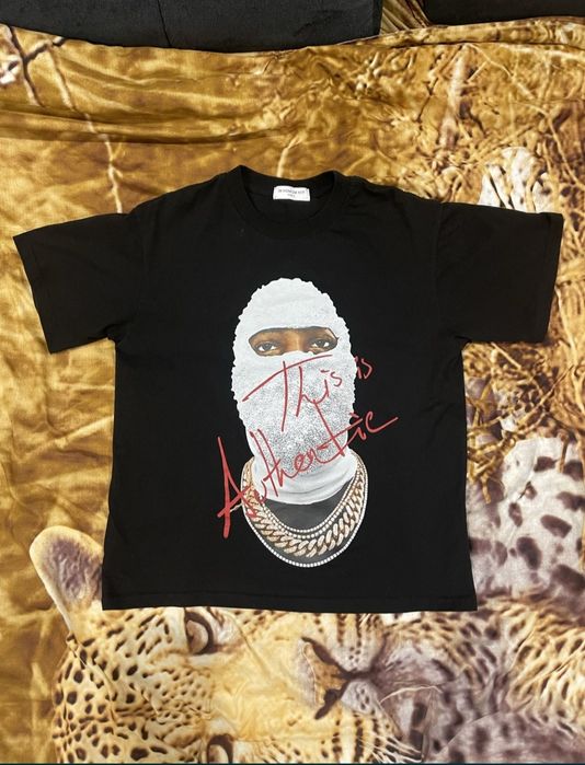 Tricou IH NOM UH NIT alb/negru