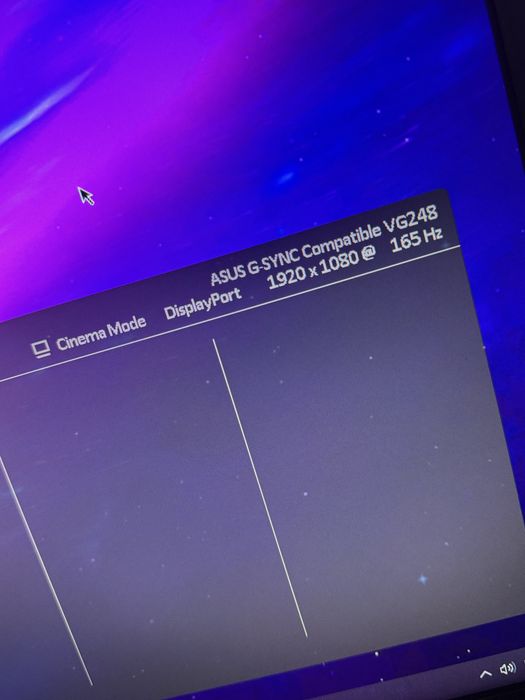 ASUS VG248QG GAMER MONITOR 24” Full HD, 0,5* 165Hz