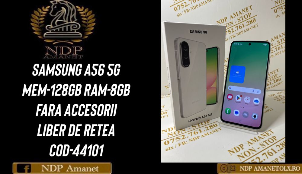 NDP Amanet Braila Samsung A56 5g 128gb (44101)