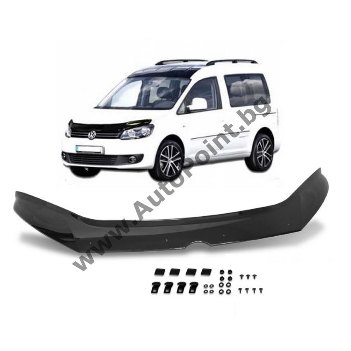 Дефлектор спойлер за преден капак за VW Caddy от 2010