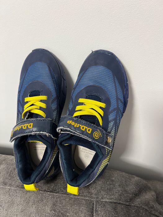 Adidasi Dd step albastru cu leduri