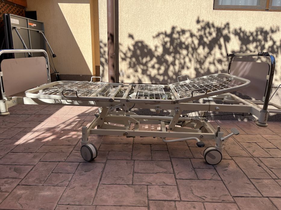 Pat de spital hidraulic – reglabil complet