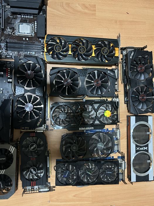 Lot Componente PC Placi de baza, placi video, procesoare DEFECTE