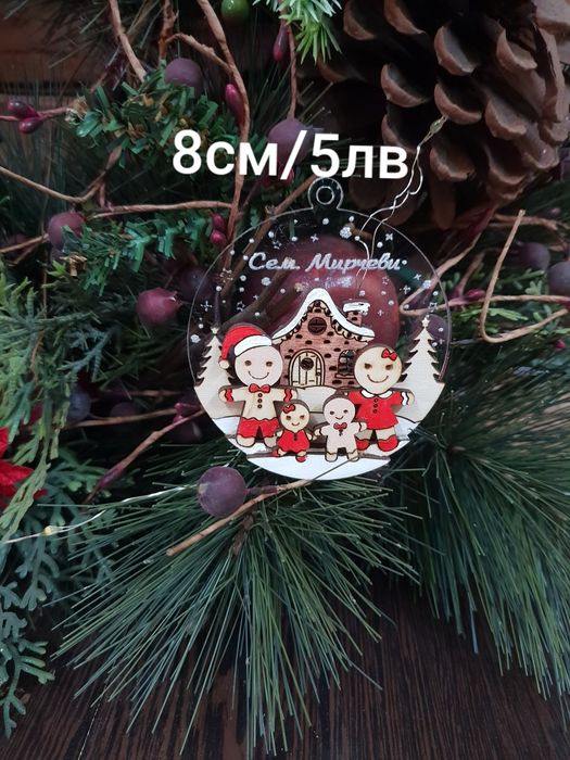 Коледни персонални висулки