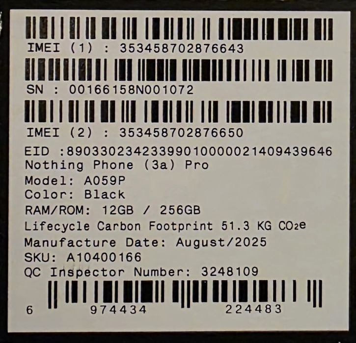 Vand/Schimb Nothing Phone 3a Pro 256/12