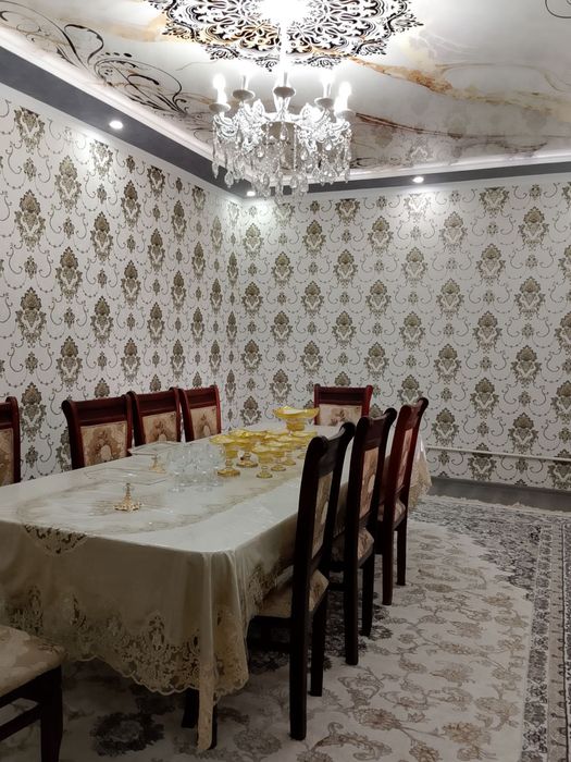 Олмаликда янги курилган ховли сотилади