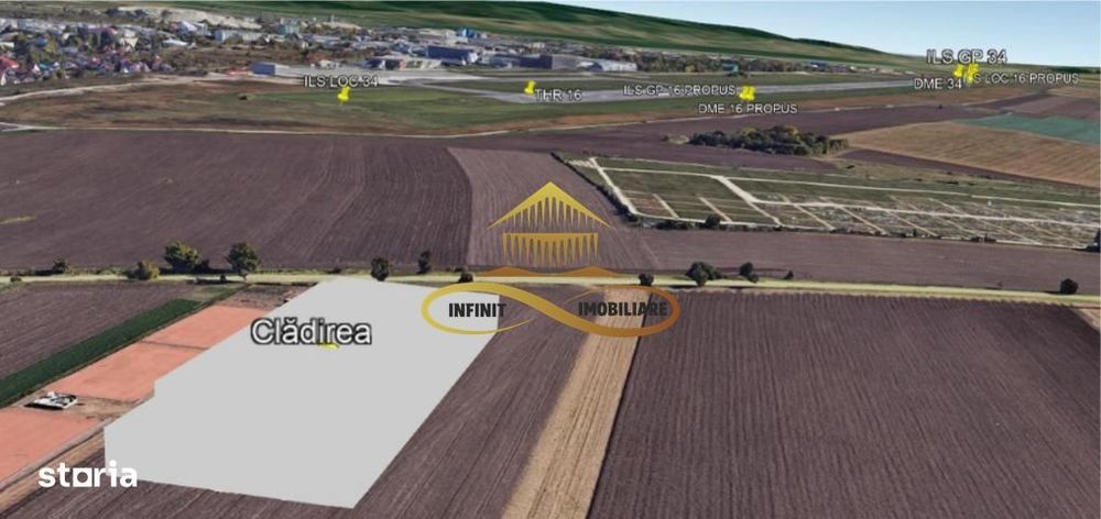 Teren industrial de vanzare in Bacau zona RAR