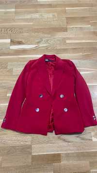 Sacou Zara roșu mărimea S