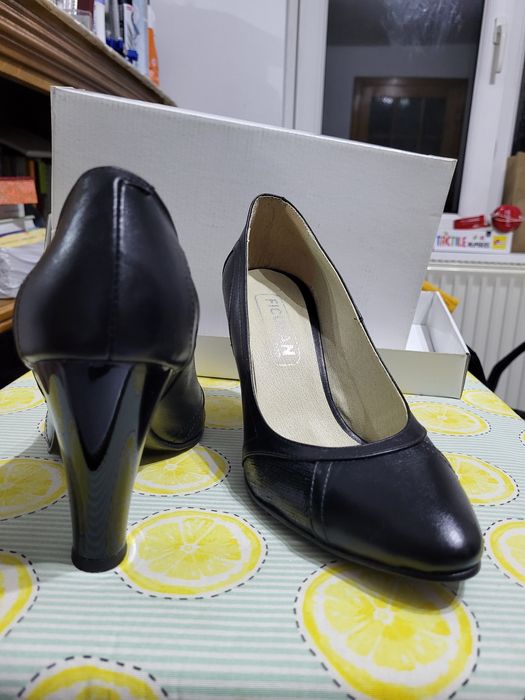 Pantofi piele naturala