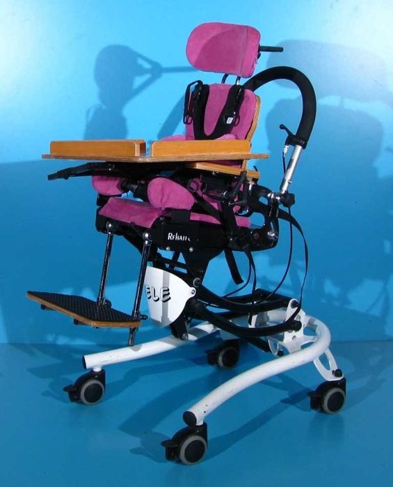 Scaun pozitionare pentru copii cu handicap, cu roti - Rehatec