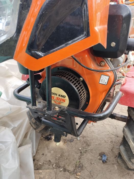 Vând motocultor Ruris 1001ksd 10cp plus remorca cumpărată din Dedeman!