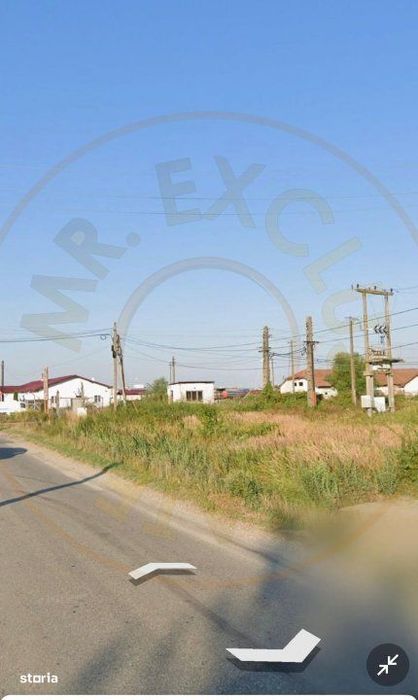 Teren intravilan 2171 mp Cateasca Arges, deschidere 49 ml