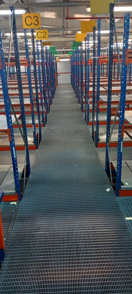 Grătare zincate industriale 355x67