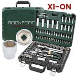 Професионално Гедоре 108 части ROCKFORCE  , XI-ON със специални вложки