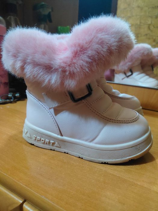 Детские теплые сапоги 26 размер