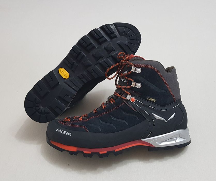 Bocanci Salewa Mountain Trainer Mid GTX Noi, ghete all season Gore Tex