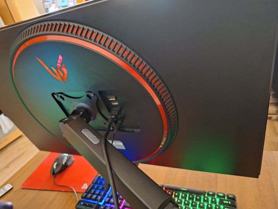 Monitor LG UltraGear  32gn650, 32 inch qhd 2560-1440p, 165 hz