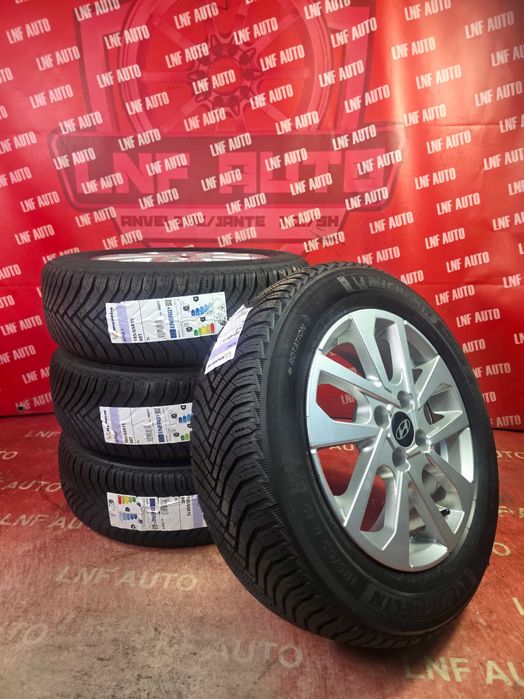 ROTI Jante Anvelope IARNA 4x100 185/65/15 Hyundai Bayon I20 INSTER NOI