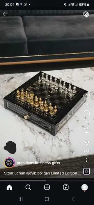 Shaxmot President Business Gift Yengi  Original.