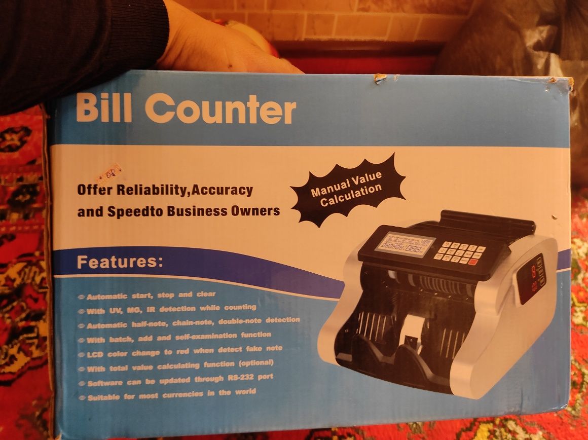 Bill Counter yangi 1 oy bugan olinganiga